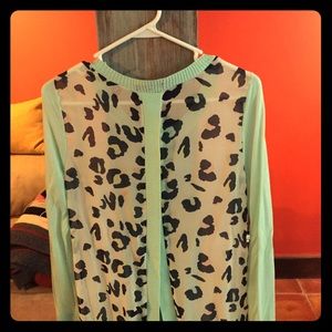 Light sweater with open back